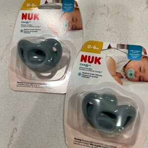 Two brand new Nuk Pacifiers